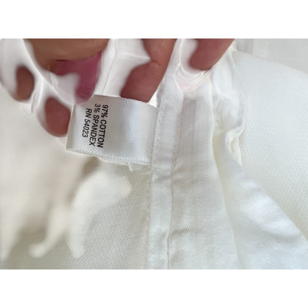 Banana Republic | 2 | Martin Fit Shorts White 5" Inseam Women's Walking Cuffed - Picture 3 of 4
